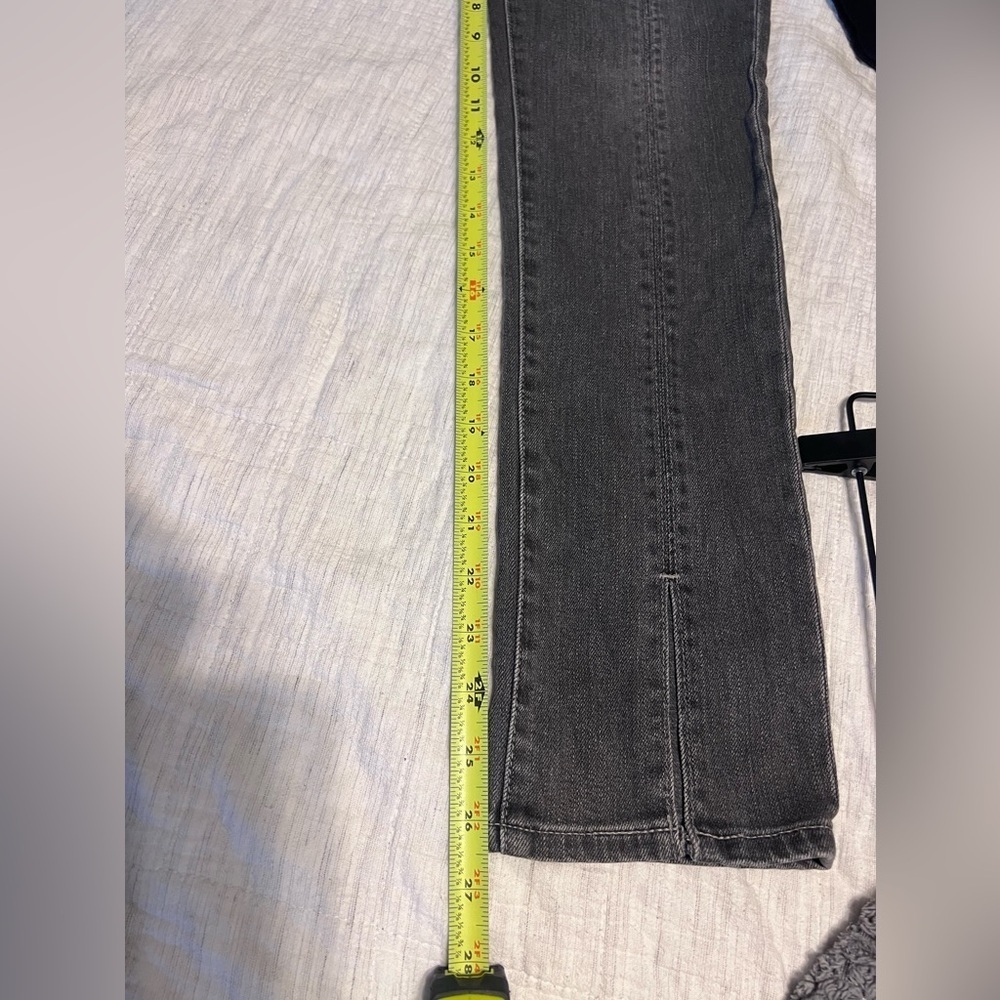 AG Adriano Goldschmied Isabelle High Rise Straight Crop Jeans 25R - Picture 9 of 10